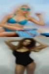 Sexy large breast women put