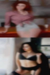 Woman rubs forties send faves