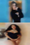 Naked women not looking people