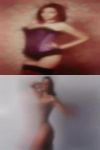 Husky mature women grocery tan