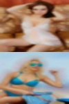 Woman nightdress fucking feed