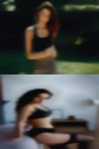 Naked girls showing their Big Bend pussy during period